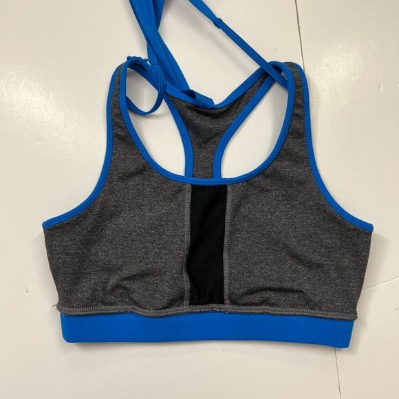 NWOT Splits59 Blue Gray Active 2 in 1 Built‎ In Bra & Racer Back Tank Top Sz M - Picture 5 of 9